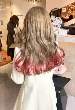 ロング カラー りん 🎀韓国スタイルのヘアスタイル
