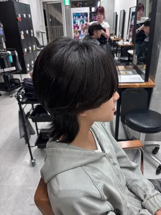 メンズ フェザーの鬼 🇰🇷yutoのヘアスタイル