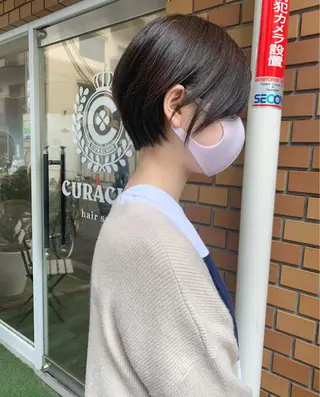 ショート カラー stylist店長 岡本真依のヘアスタイル