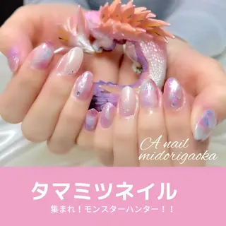 カラー ネイル 大人可愛い高技術ネイ ル♡美爪A nailのネイルデザイン