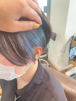 カラー 大輪 日向子のヘアスタイル