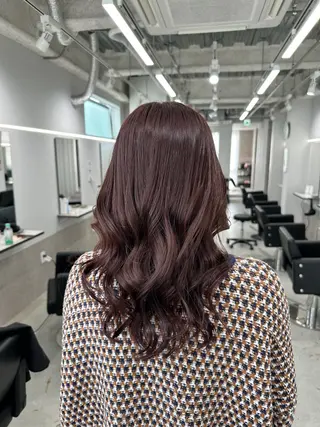 ミディアム カラー 福岡美容師 SOUTAのヘアスタイル