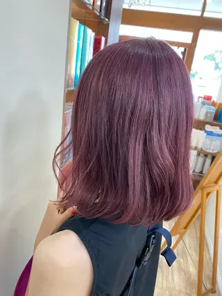 カラー SALOWIN栄 高須大貴のヘアスタイル