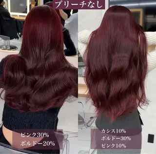 カラー ナチュラルウルフ 九嶋優斗のヘアスタイル