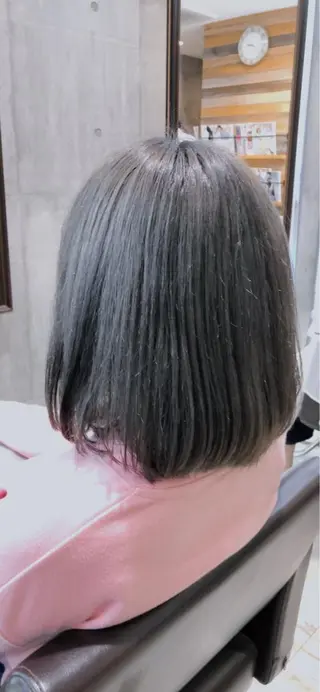 ミディアム カラー パーマ ヘアアレンジ メンズ キッズ ネイル マツエク・マツパ EnBlesS西宮 マンツーマン神道有基のヘアスタイル