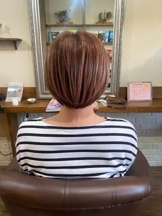 ショート 肥田 夕蘭のヘアスタイル