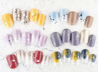 ネイル 吉田 里菜のネイルデザイン