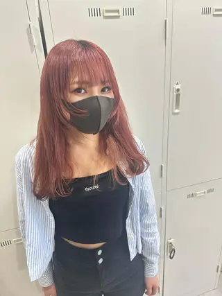 ロング FUJII MARINのヘアスタイル