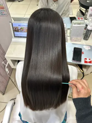 ロング 【髪質改善カラー】 瀧田嵐士🇰🇷のヘアスタイル