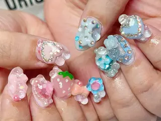 ネイル アイアムアイ 大村磨衣のネイルデザイン