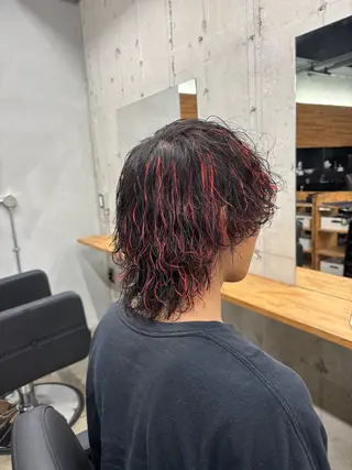 カラー パーマ メンズ mono / Manatoのヘアスタイル