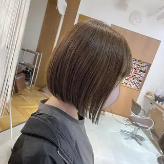 ショート カラー 髪質改善特化 安東駿介のヘアスタイル