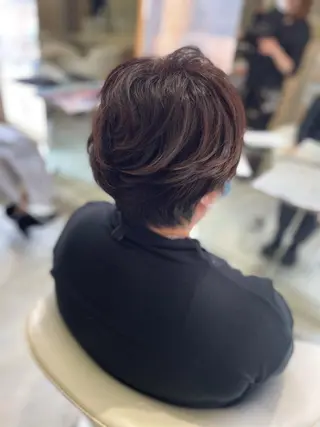 ショート パーマ 大宮CENTRAL 店長西川凌史のヘアスタイル