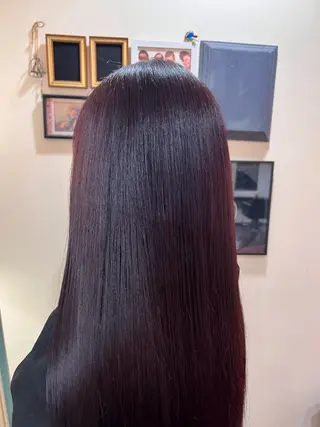 ロング カラー 韓国スタイル🫧 サーシャのヘアスタイル