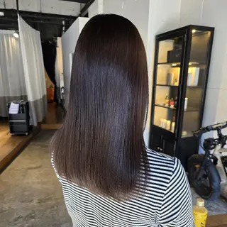 ミディアム カラー ハヤシ マユ ✂ 府中美容室のヘアスタイル