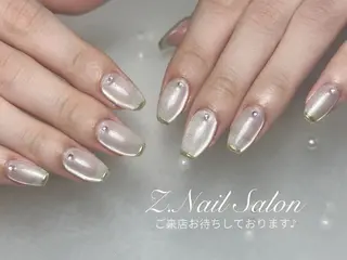 ネイル Z.Nail_ 長さだし練習専用のネイルデザイン