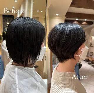 ショート カットモデル/ 大森弘貴のヘアスタイル