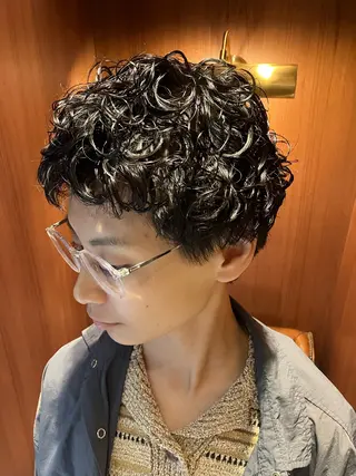 ショート パーマ SAKI SAKIのヘアスタイル