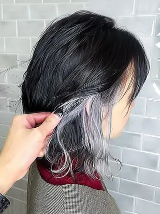 ショート カラー 小松崎 友宏のヘアスタイル