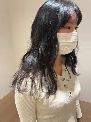 ロング カラー 天野 瑠真のヘアスタイル