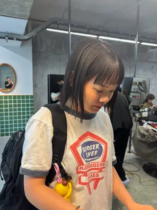 ショート mei   【6/5 ゴブンノロク】のヘアスタイル