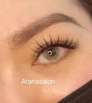 マツエク・マツパ Aranasalon 新宿店のマツエク・マツパデザイン