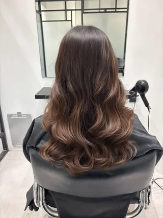 ロング パーマ 塚原 蒼志のヘアスタイル