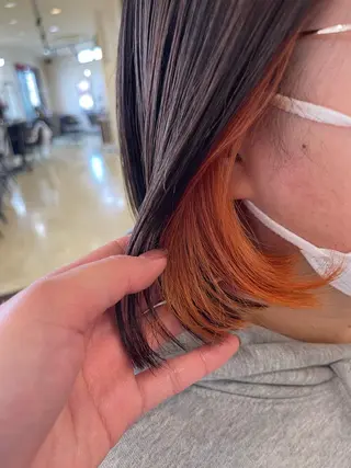 ミディアム 梶原 真帆のヘアスタイル