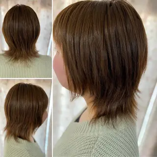 ミディアム くせ改善師 髪質改善師ゴトウのヘアスタイル