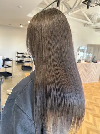 ロング 髙橋 美妃のヘアスタイル