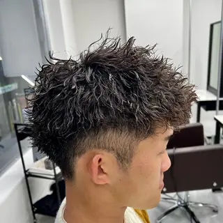 ショート パーマ メンズ メンズパーマ名人 TAKUMAのヘアスタイル