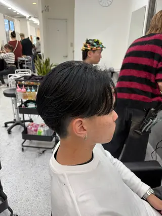 パーマ メンズ 笹江 瑞穂のヘアスタイル
