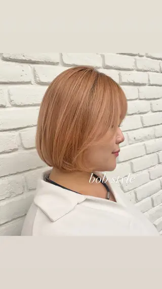 ショート ♡レイヤーボブ パーマ/うらら♡のヘアスタイル