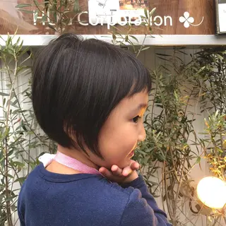 ショート キッズ 高橋胡桃🪽 ディレクターのヘアスタイル