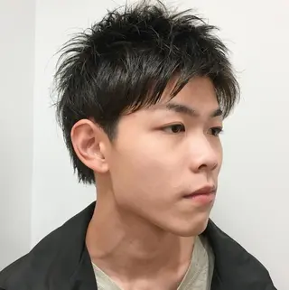 ショート メンズ すごう こうへいのヘアスタイル