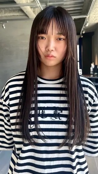 ロング KA SU MIのヘアスタイル
