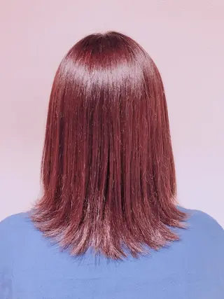 ミディアム サロンドユウ こはるのヘアスタイル