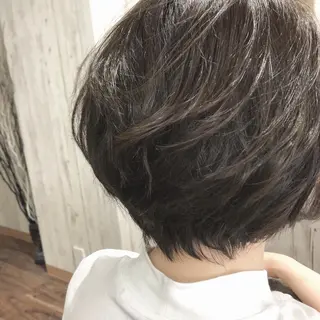 ショート 齊藤 篤士のヘアスタイル