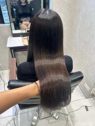 カラー 透明感カラー💙 束感マツエク🪼海月のマツエク・マツパデザイン