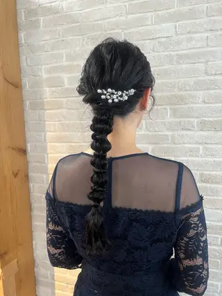 ロング ヘアアレンジ Topstylist YUKIのヘアスタイル
