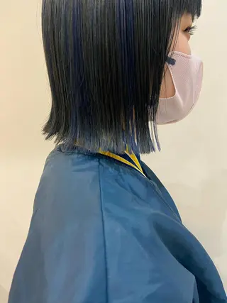 ショート ボブ/透明感カラー 🧸YUI❤️のヘアスタイル