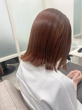 ショート 透明感カラー/ FRAME天王寺✨のヘアスタイル