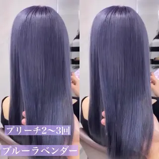 ミディアム カラー jill by gisel＿のヘアスタイル