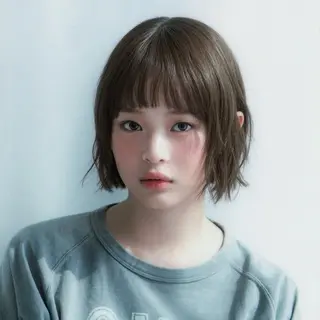 ショート カラー ブリーチなし透明感カ ラー🫧/Kannaのヘアスタイル