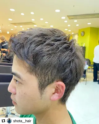 ミディアム カラー メンズ 🩷Eny terrace🩷のヘアスタイル