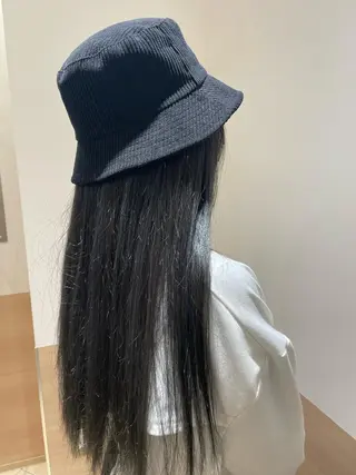 ロング カラー 天野 瑠真のヘアスタイル