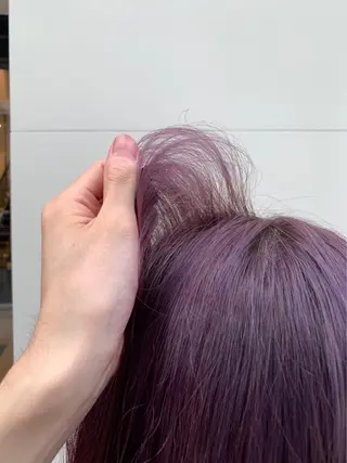 カラー 梅田 カットモデル募集のヘアスタイル