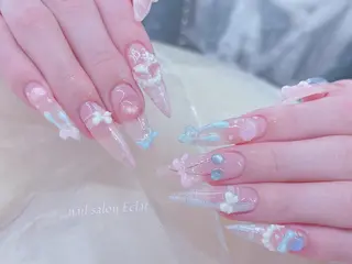 ネイル ネイルサロンエクラ 🫧Shizukaのネイルデザイン