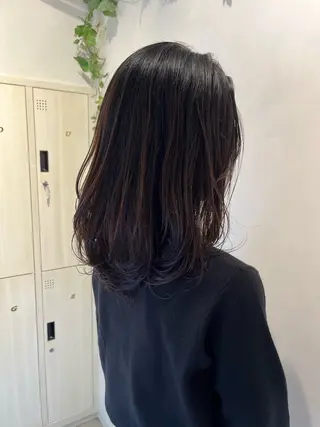ミディアム ヘアアレンジ/ カラー/hazukiのヘアスタイル