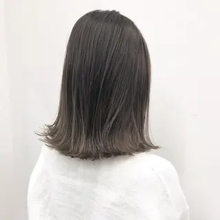 ミディアム 【公式】amble luxe池袋東口🩷のヘアスタイル